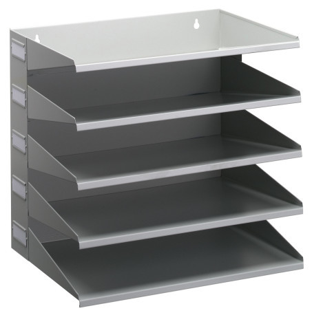[DUR-336010] Sorteerrek Durable metaal A4 5-vaks (grijs)