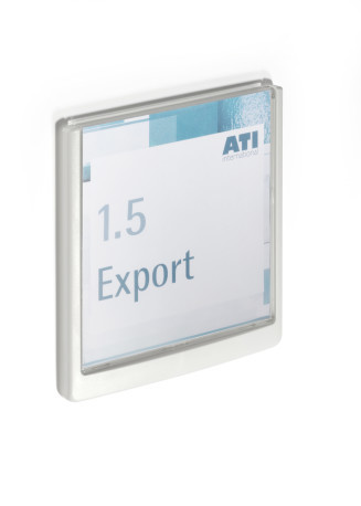 [DUR-486202] Deurbord Durable Click Sign 149x148,5mm (wit)