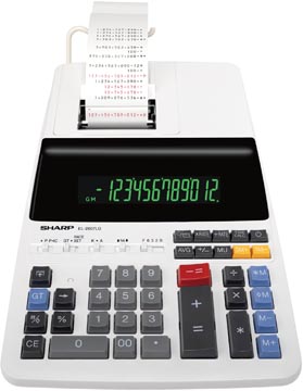 Bureaurekenmachine Sharp CS-2635LW