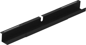 Kabelgoot verstelbaar 790-1500mm zwart