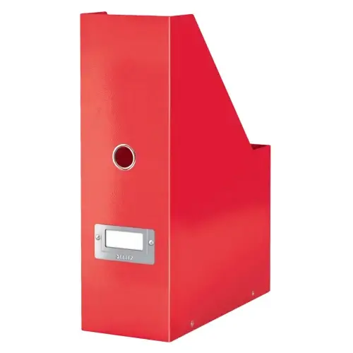 Tijdschriftencassette Leitz Click&Store WOW PP metallic
