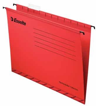[ESS-90316] Hangmap Esselte Classic karton A4 330mm V-bodem lade (25) (rood)