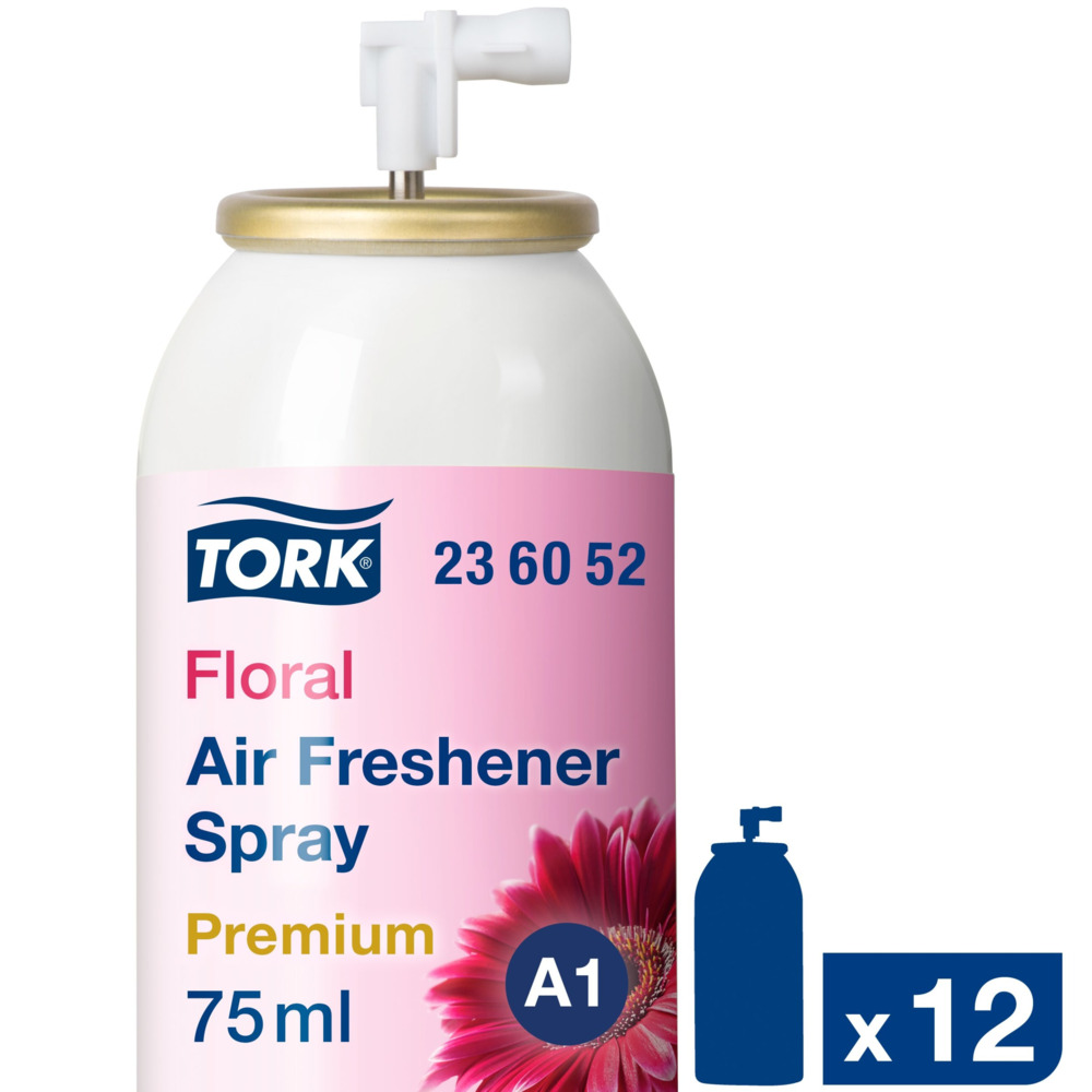 Luchtverfrisser Tork Floral A1 75ml (12)