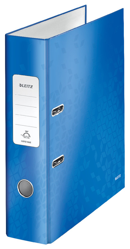Ordner Leitz 180° WOW karton A4 80mm metallic