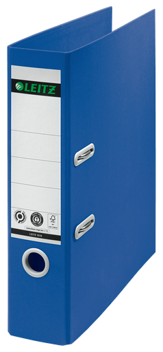 [ESS-10180035] Ordner Leitz 180° Recycle karton A4 80mm (blauw)