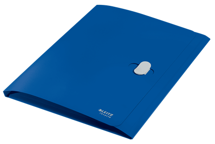 [ESS-46220035] Map 3 kleppen Leitz Recycle PP A4 met draaisluiting (blauw)