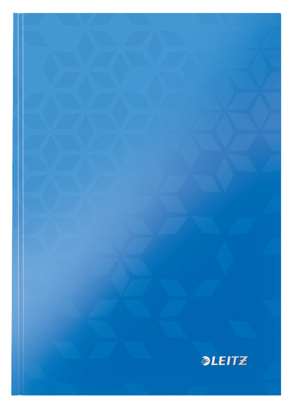 Notitieboek Leitz WOW harde kaft A5 gelijnd 160blz metallic