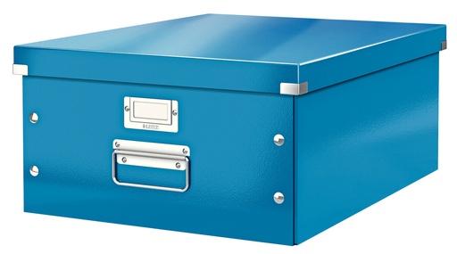 [ESS-60450036] Opbergdoos Leitz Click&Store WOW PP A3 metallic (blauw)