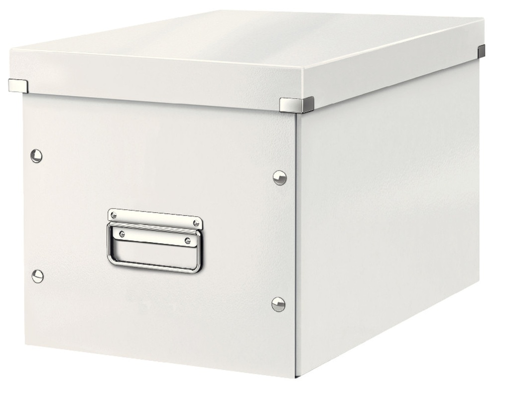 Opbergdoos Leitz Click&Store WOW Cube PP groot metallic
