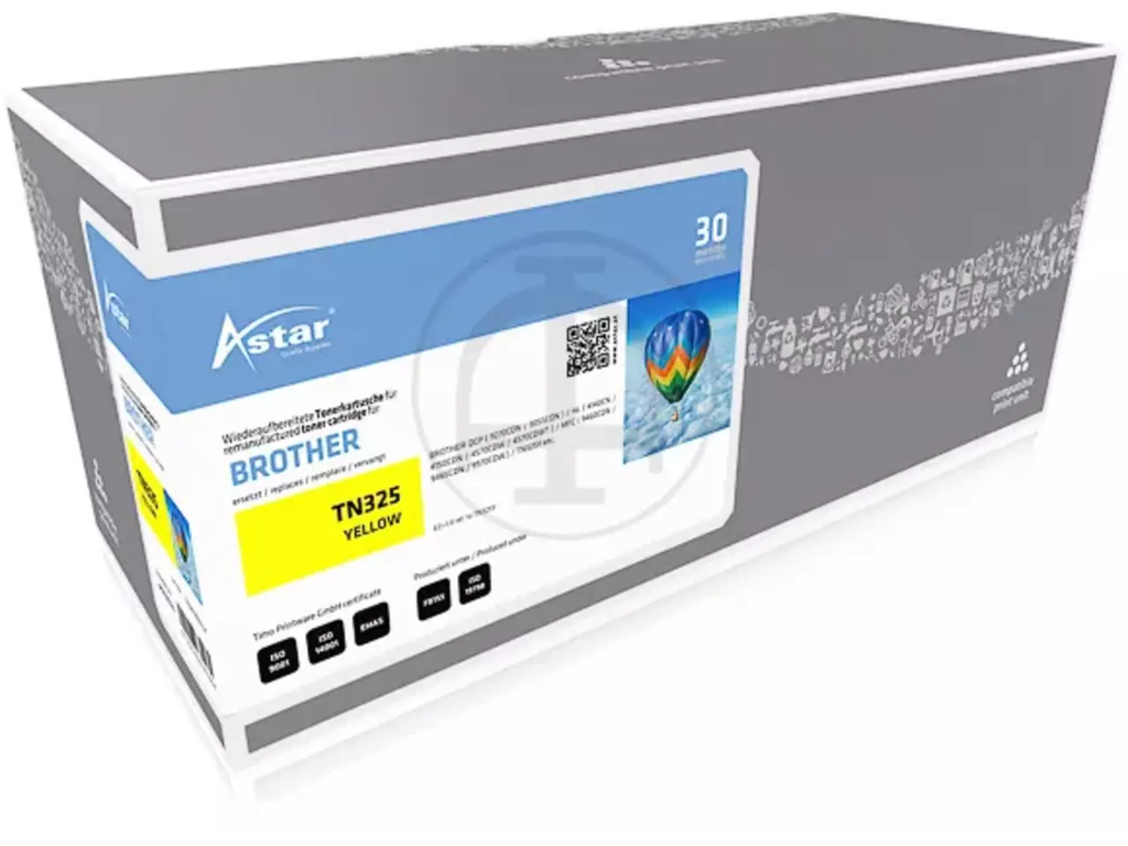 Toner Astar voor Brother TN-325Y