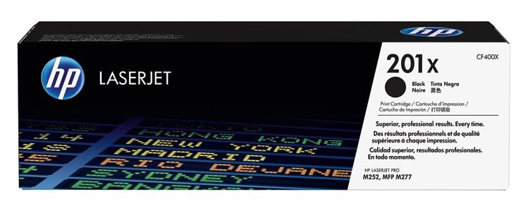 Toner HP Color Laser 201X Color LaserJet Pro 