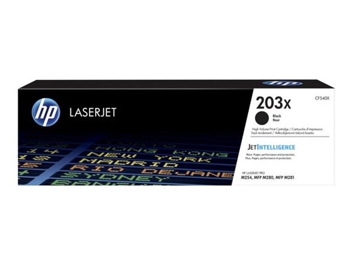 [HP-HPCF540X] Toner HP Color Laser 203X Color LaserJet Pro  (BK (black))