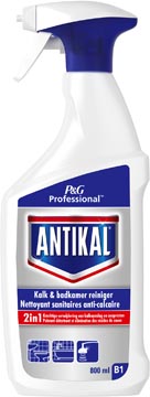 Ontkalker en badkamerreiniger Antikal 2in1 spray 800ml