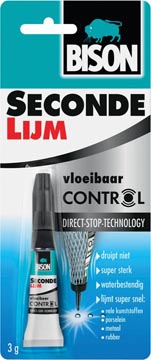 Secondelijm Bison Control Vloeibaar tube 3g
