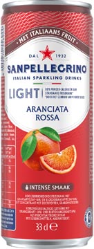 Limonade San Pellegrino Aranciata Rossa light sleek blik 33cl (6)