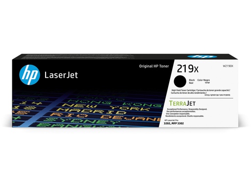 [HP-HPW2190X] Toner HP Color Laser 219X Terra Jet (BK (black))