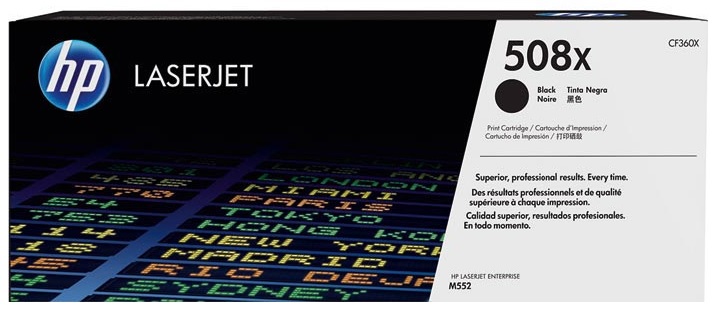Toner HP Color Laser 508X Color LaserJet Enterprise 