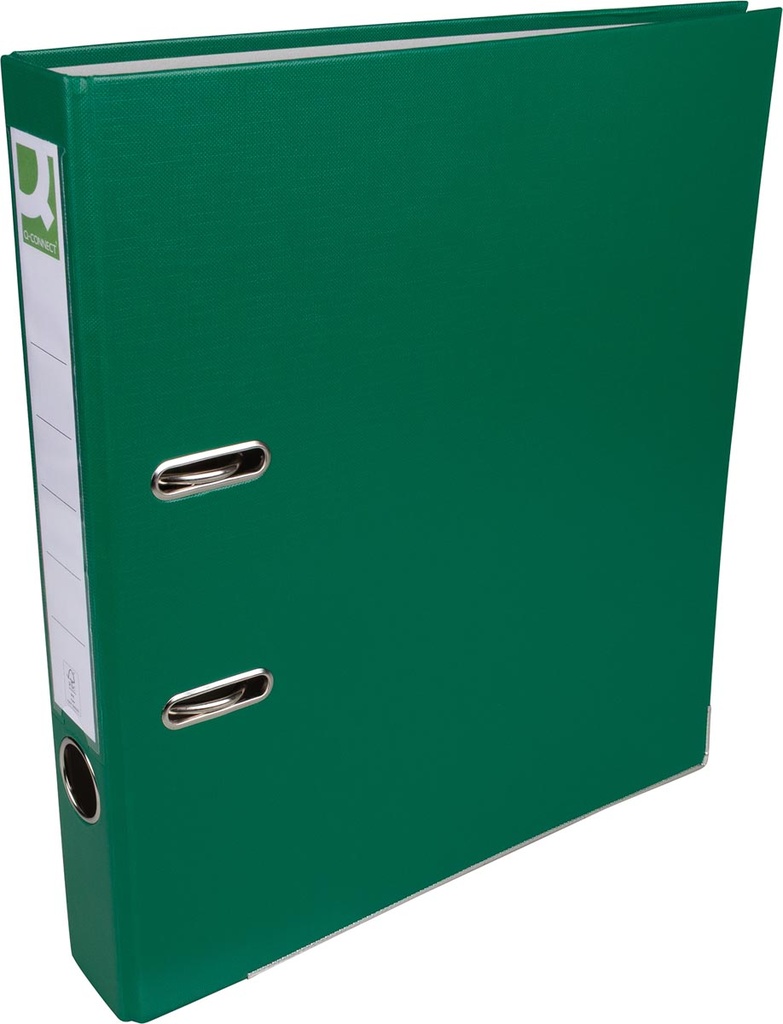 Ordner Q-Connect PP en papier A4 rug 50mm met beschermrand