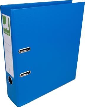 [TIM-KF12084] Ordner Q-Connect PP A4 rug 80mm (blauw)