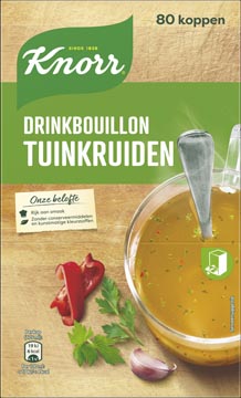 Drinkbouillon Knorr tuinkruiden 175ml (80)