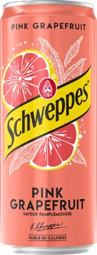 Frisdrank Schweppes Pink grapefruit sleek blik 33cl (24)