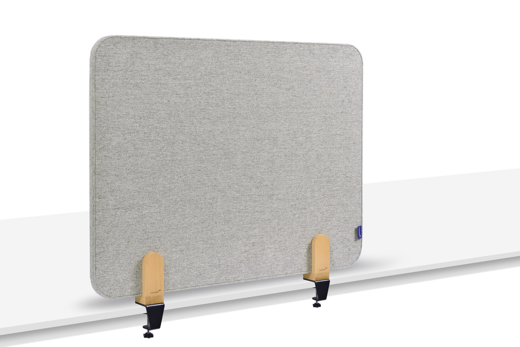 Akoestisch bureauscherm met klem Legamaster Elements 60x80cm