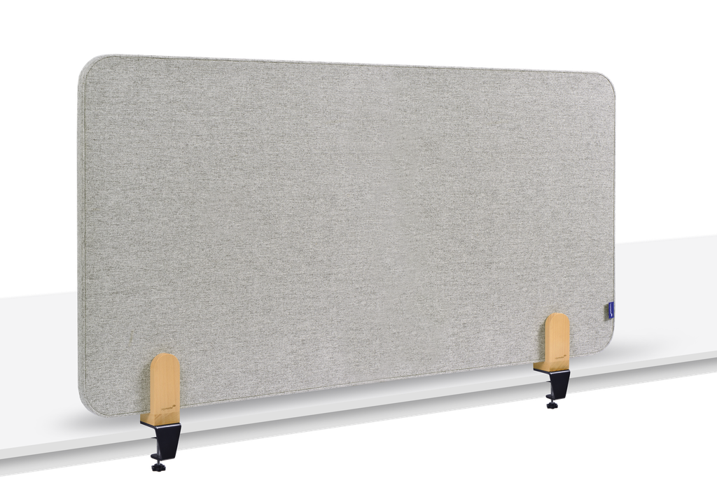 Akoestisch bureauscherm met klem Legamaster Elements 60x120cm