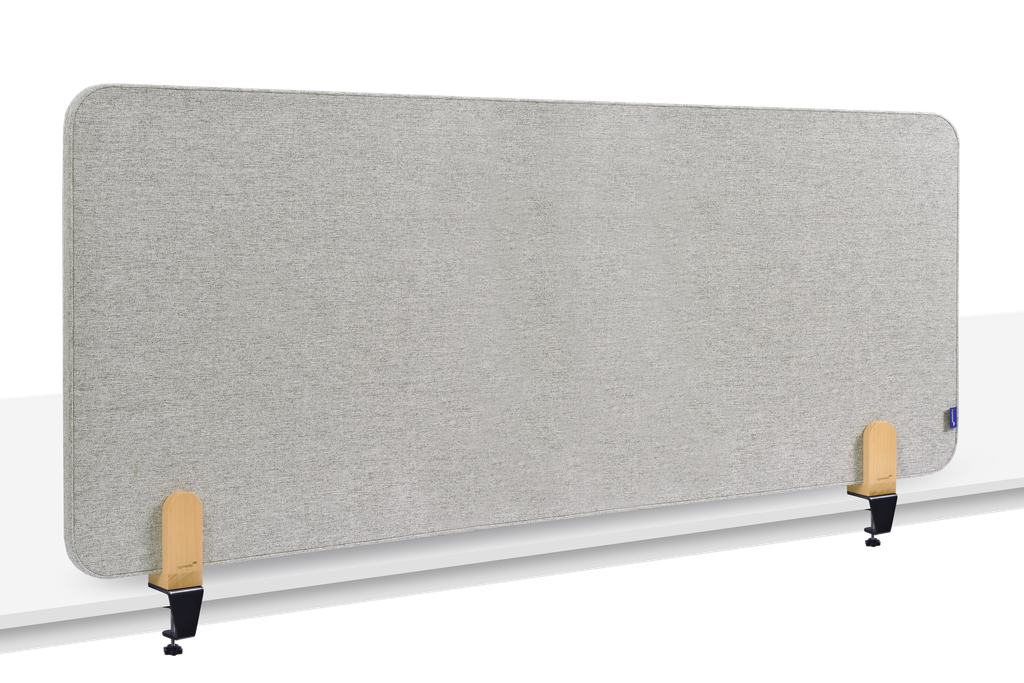 Akoestisch bureauscherm met klem Legamaster Elements 60x160cm
