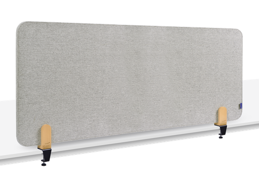 [LM-209812] Akoestisch bureauscherm met klem Legamaster Elements 60x160cm (lichtgrijs)