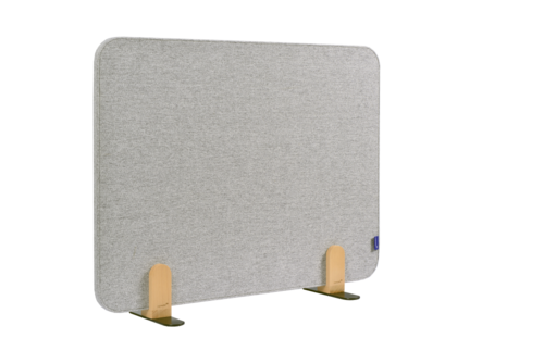 [LM-209830] Akoestisch bureauscherm met houders Legamaster Elements 60x80cm (lichtgrijs)