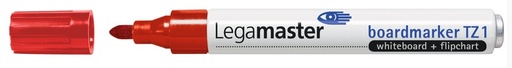 [LM-110002] Whiteboardmarker Legamaster TZ1 ronde punt 1,5-3mm (10) (rood)