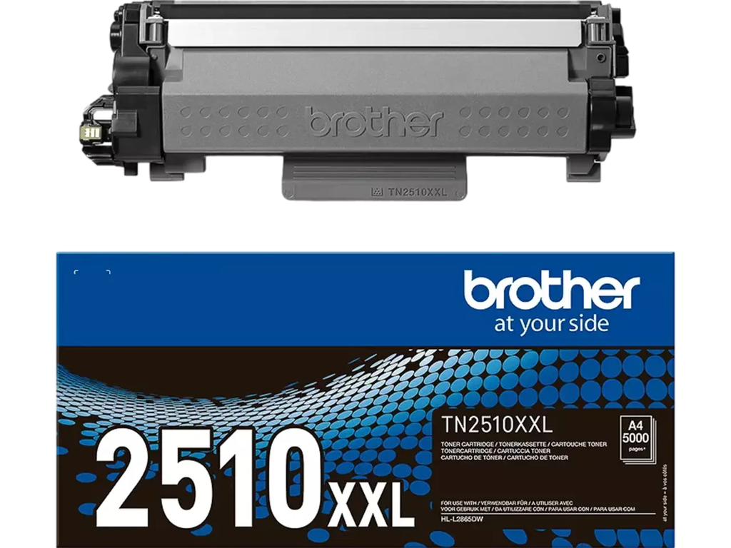 Toner Brother Mono Laser TN2510XXL 5.000 pag. BK 