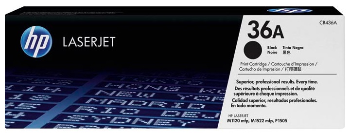 Toner HP Mono Laser 36A LaserJet 