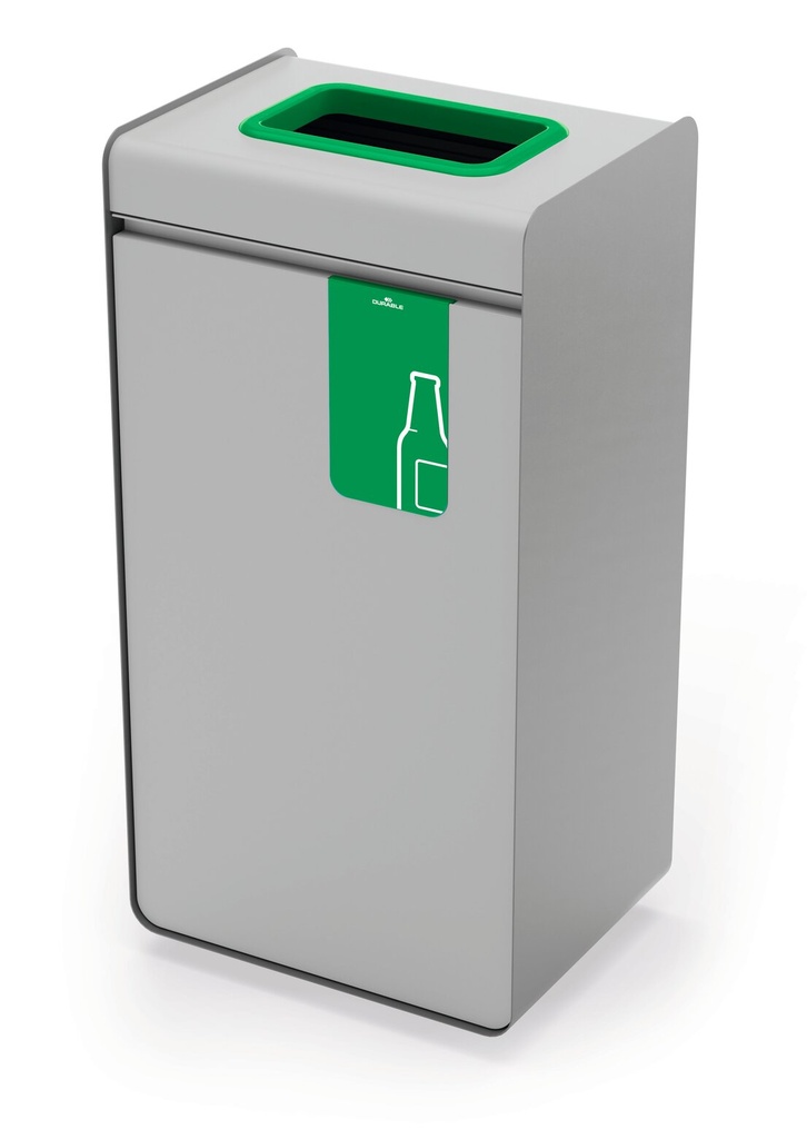 Vuilnisbak Durable Durasort 55L voor glas