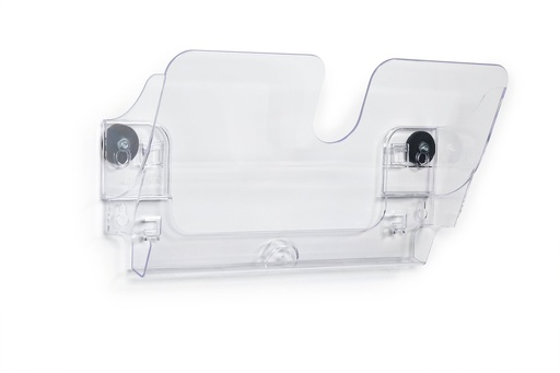 [DUR-1709021400] Folderhouder wand Durable Flexiplus A4 liggend 1-vaks magnetisch (transparant)