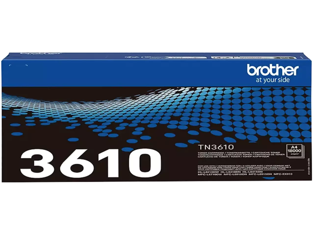 Toner Brother Mono Laser TN3610 18.000 pag. BK 