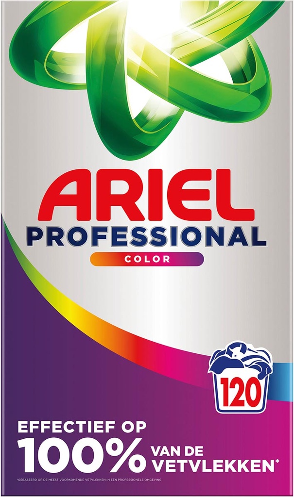 Waspoeder Ariel Professional Color 120 wasbeurten doos 6,6kg