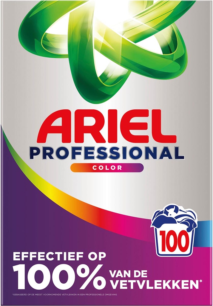 Waspoeder Ariel Professional Color 100 wasbeurten doos 5,5kg