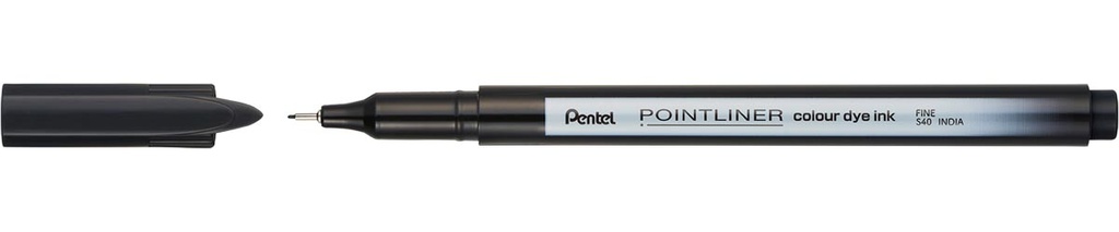 Fineliner Pentel Pointliner S40 0,4mm zwart