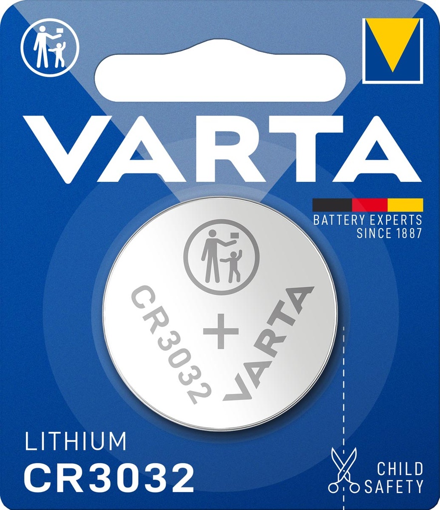 Knoopcelbatterij Varta Lithium CR3032