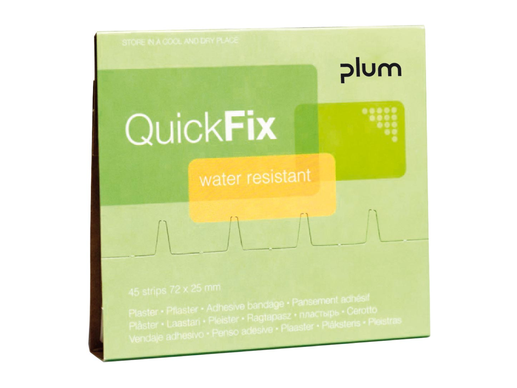 Navulling voor pleisterautomaat Plum QuickFix plastic pleisters (45)
