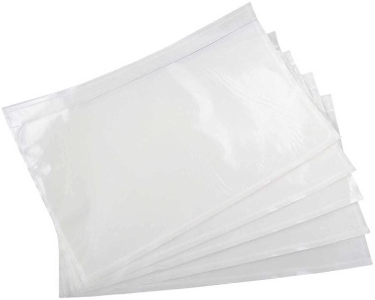 Packing list PP C4 328x235mm blanco transparant (1000)