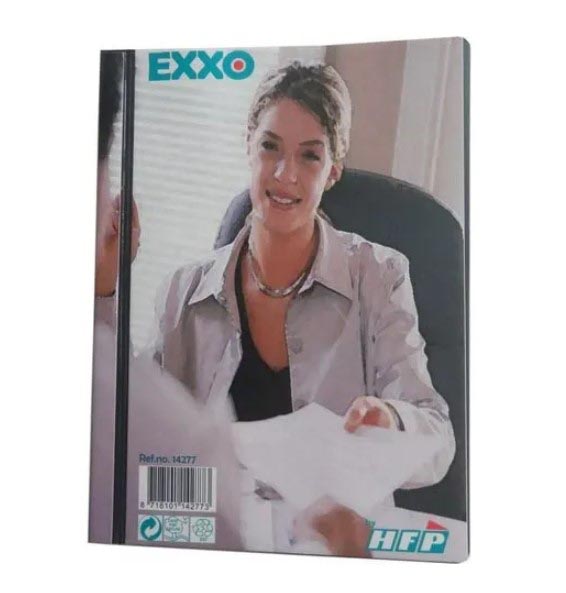 Personaliseerbaar showalbum Exxo HFP PP A4 30 tassen zwart