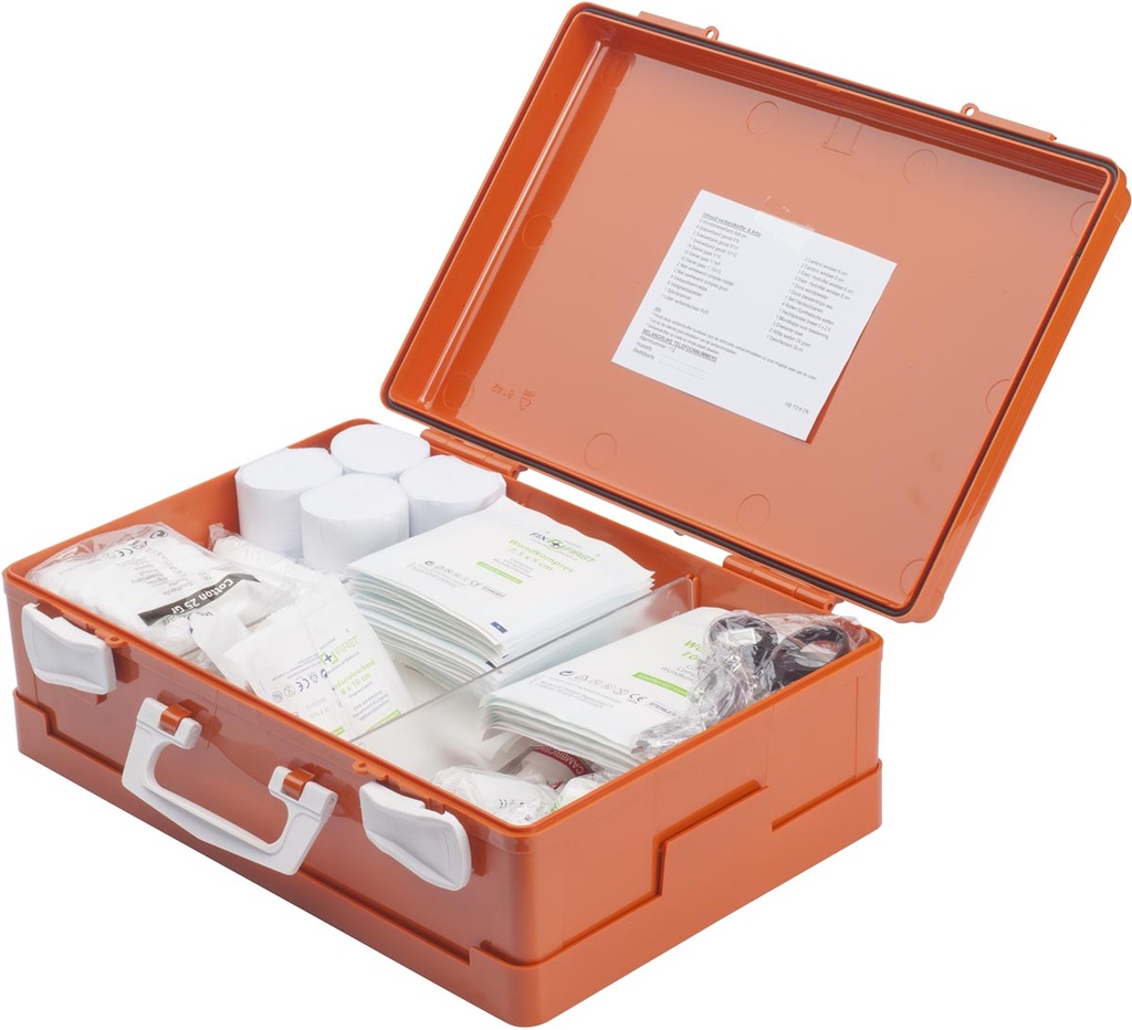 Verbandkoffer A5 40x30x15cm met klem