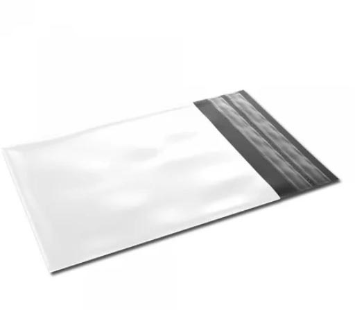 Verzendzak 350x450x70mm 55micron met retoursluiting (500)