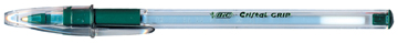 Balpen Bic Cristal Grip groen