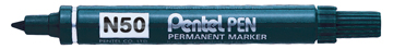 Merkstift Pentel Pen N50 ronde punt 1,5mm