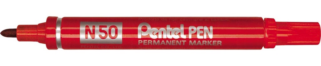 Merkstift Pentel Pen N50 ronde punt 1,5mm