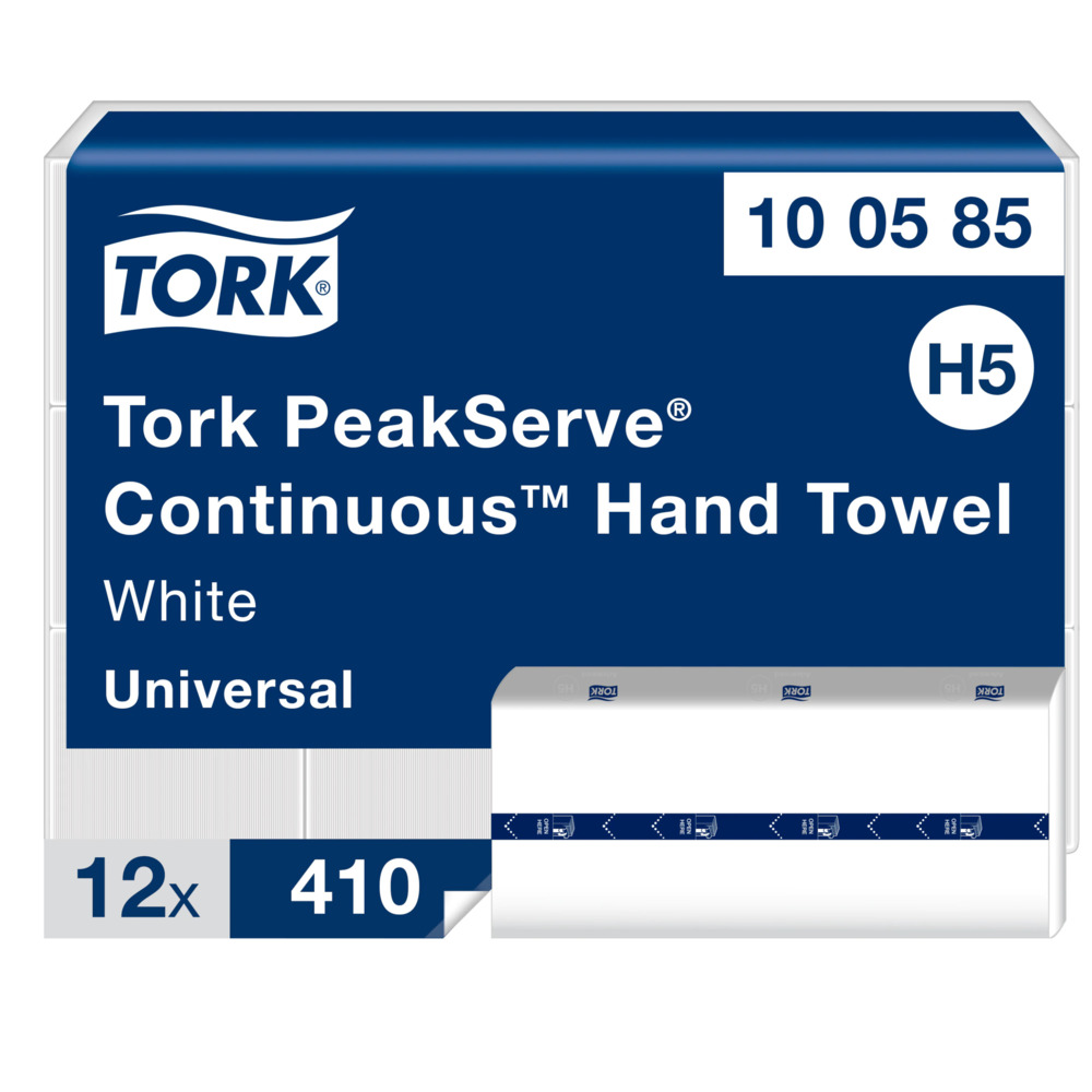 Handdoeken Tork PeakServe continue universal H5 1-laags 410vel (12) - FSC mix credit 
