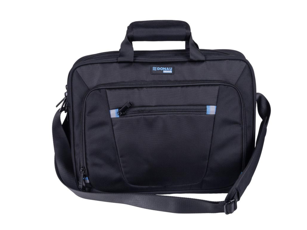 Laptoptas Zurich Donau Travel  12 l 15,6 inch zwart